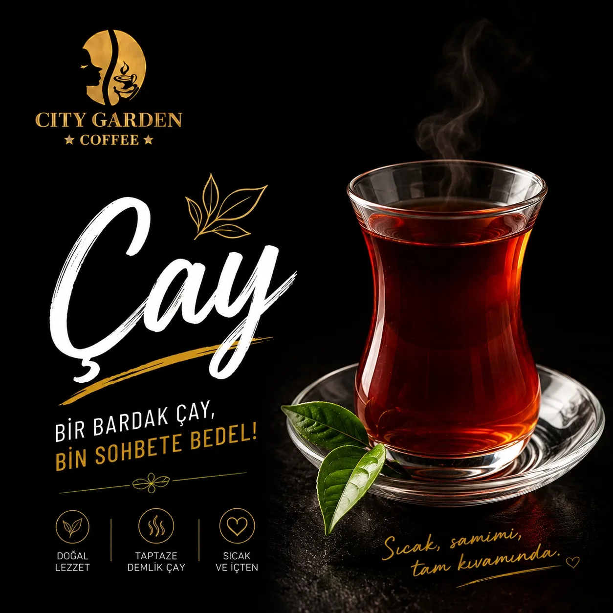 ÇAY (FİNCAN)