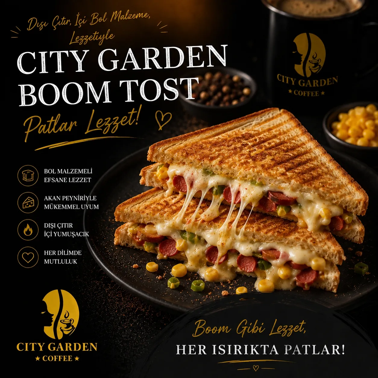 CITY BOOM TOST 