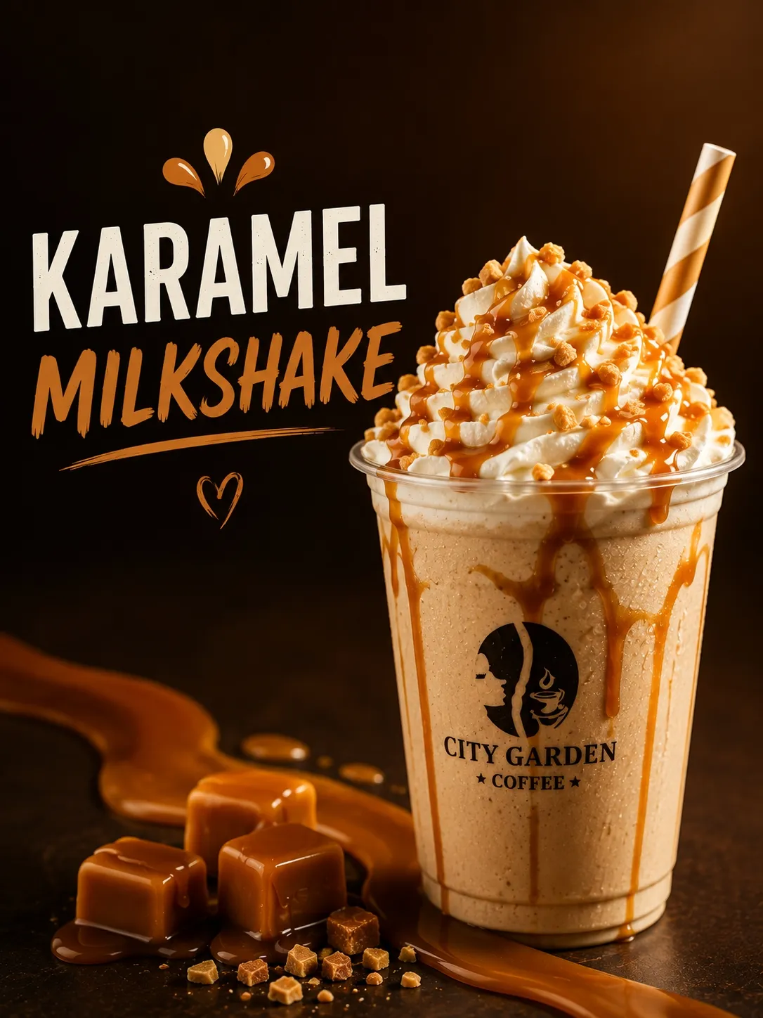KARAMEL MILKSHAKE