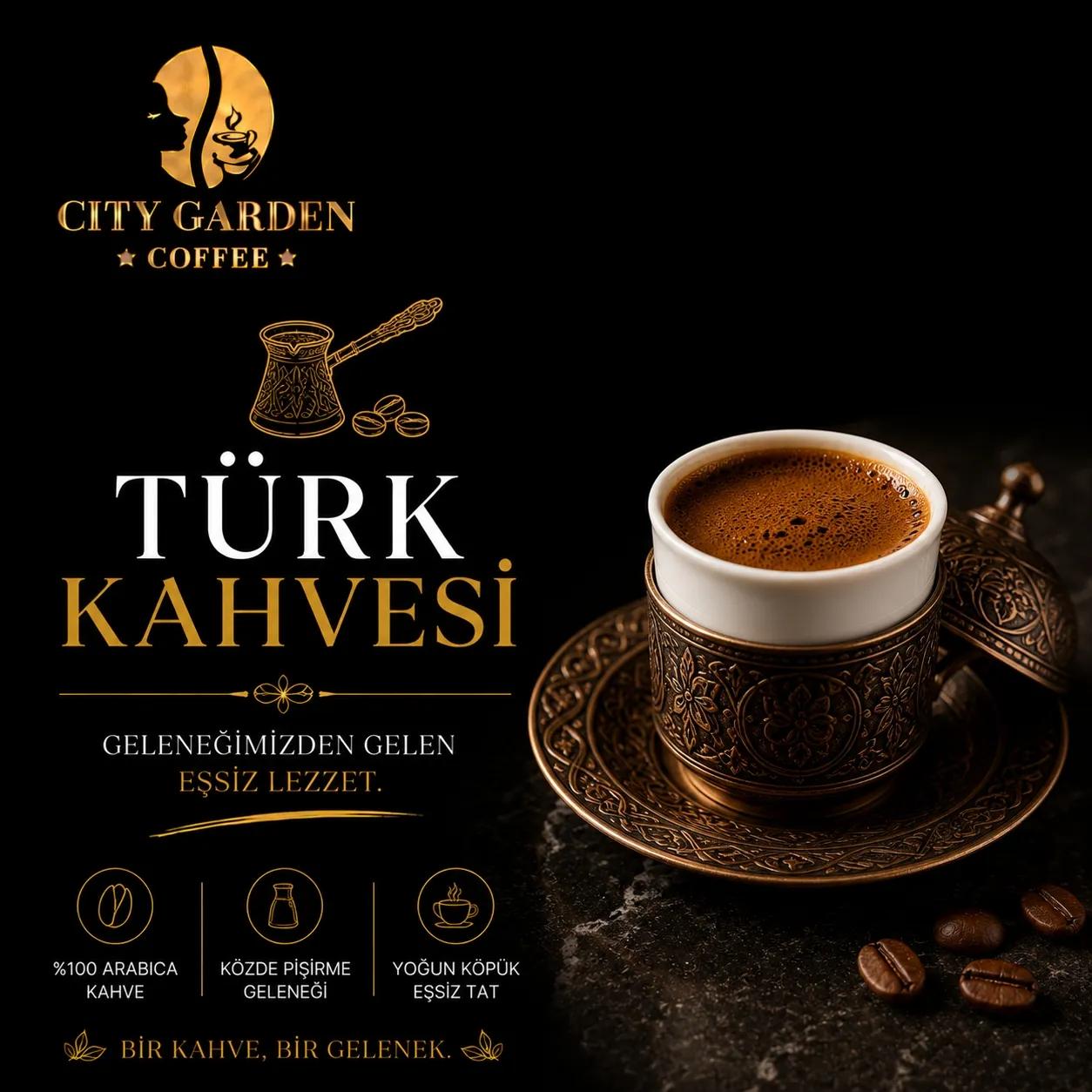 TÜRK KAHVESİ (SADE)