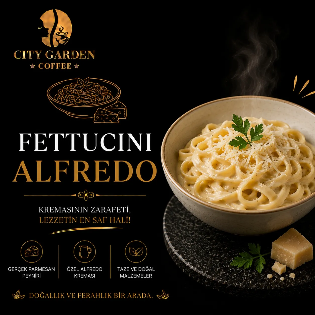 FETTUCINI ALL FREDO