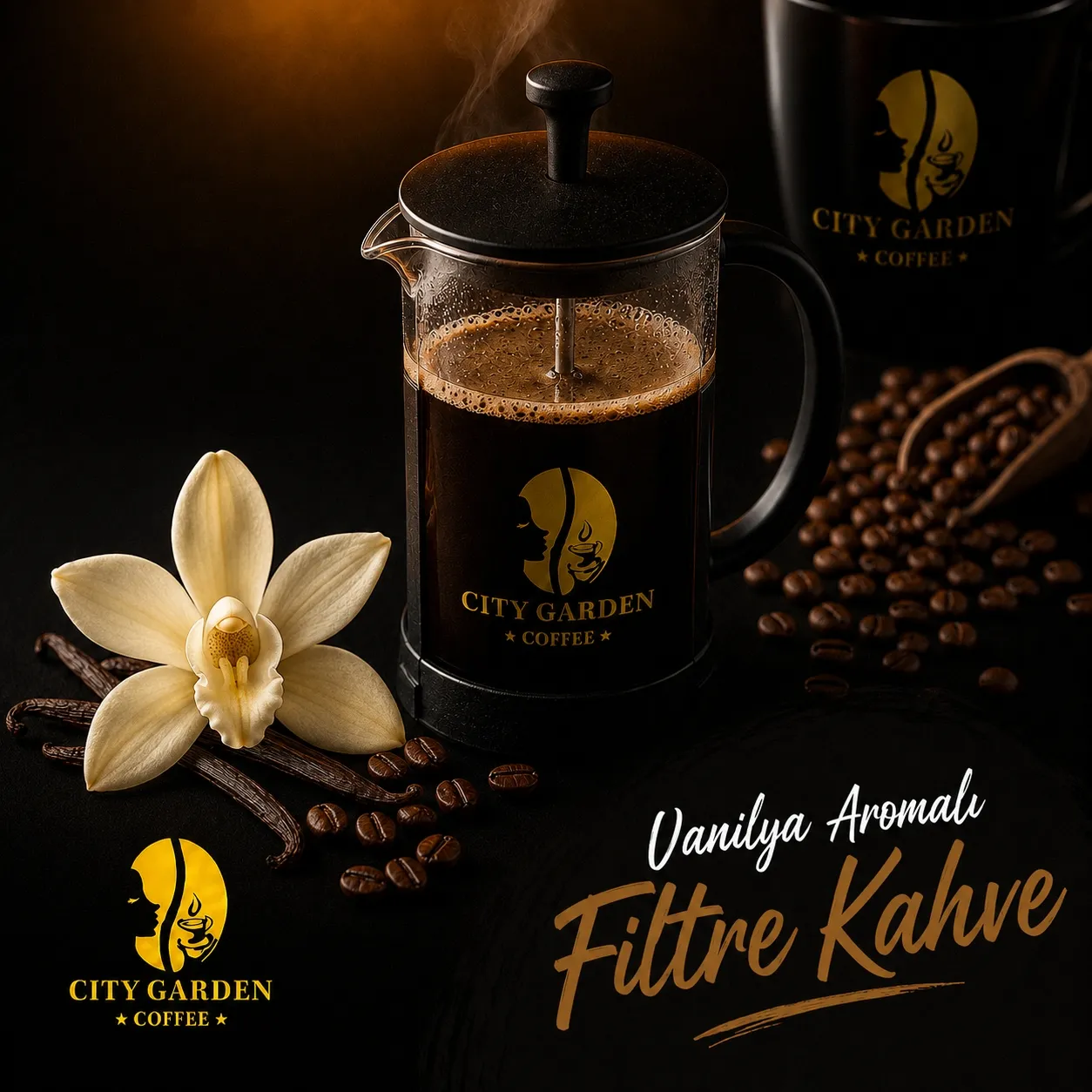 VANİLYA AROMALI FİLTRE KAHVE