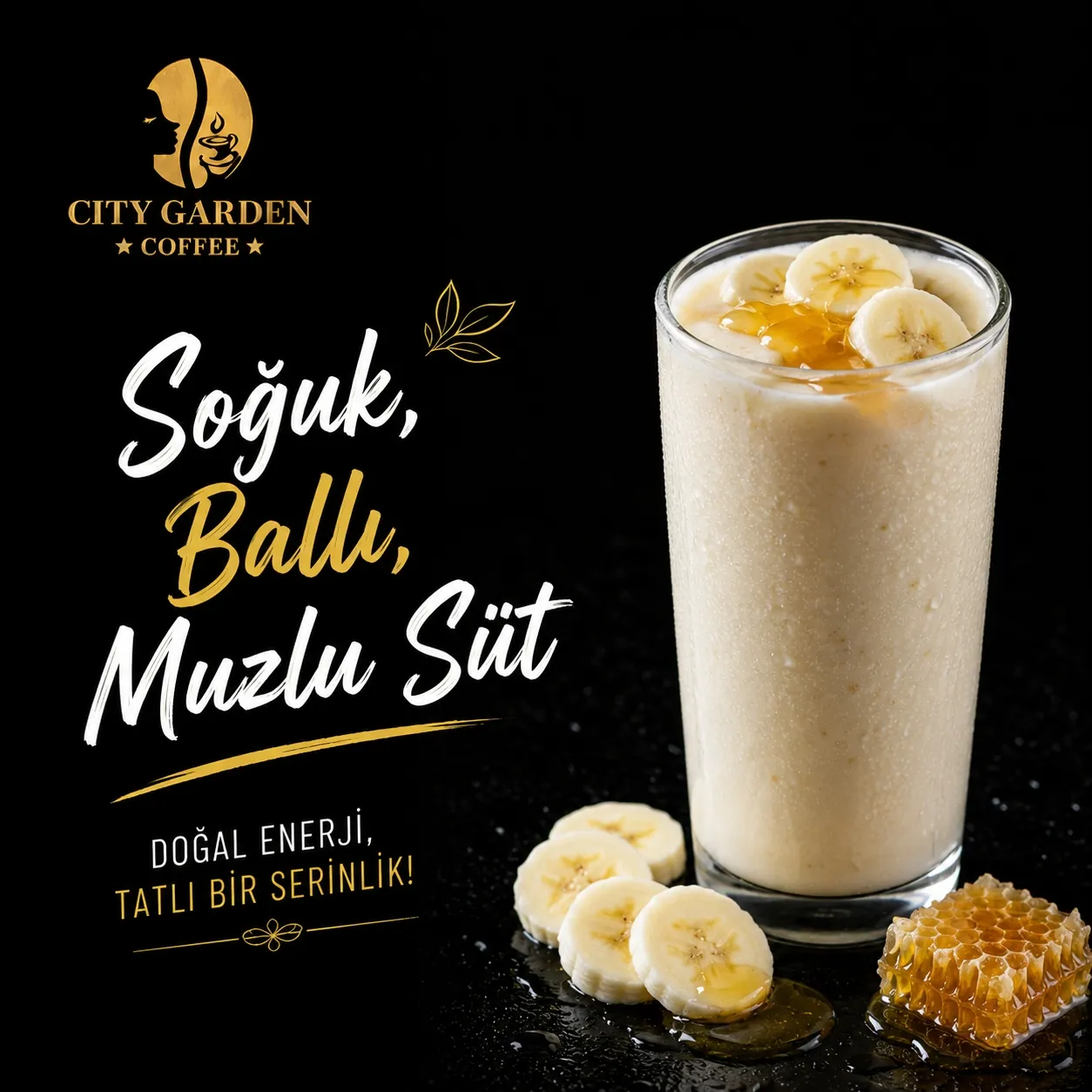SOĞUK BALLI MUZLU SÜT
